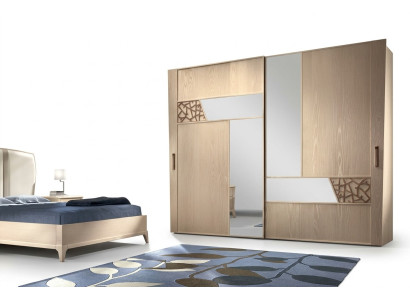 Dormitorio Armario de madera Armario de madera Muebles italianos Armarios