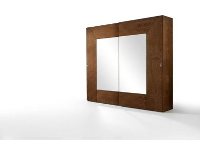 Dormitorio Armario de madera Armario Moderno marrón Armarios