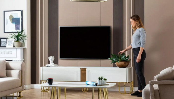 Mueble de TV de lujo, armario, cómoda, mueble bajo para TV, cómoda, mueble para TV, aparador, nuevo.
