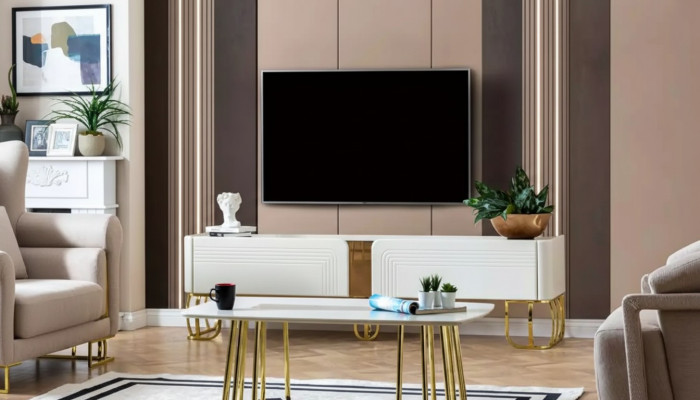 Mueble de TV de lujo, armario, cómoda, mueble bajo para TV, cómoda, mueble para TV, aparador, nuevo.