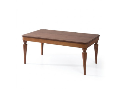 Mesa de centro de diseño de lujo, muebles de sala de estar nuevos, marrón, mesa de madera.