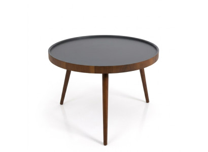 Alrededor de la mesa de la cocina, mesa de centro, color marrón, nuevo estilo moderno de madera.