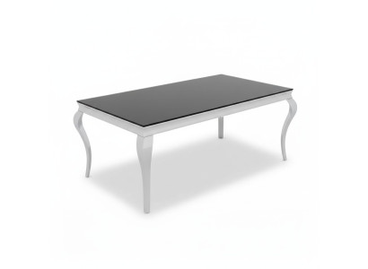 Mesa de comedor gris Mesa de comedor rectangular Mesas de madera de lujo Mesas
