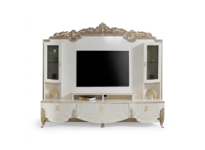 Wohnwand TV-Schrank Wohnzimmer Set Wohnmöbel Modern Wohnzimmer