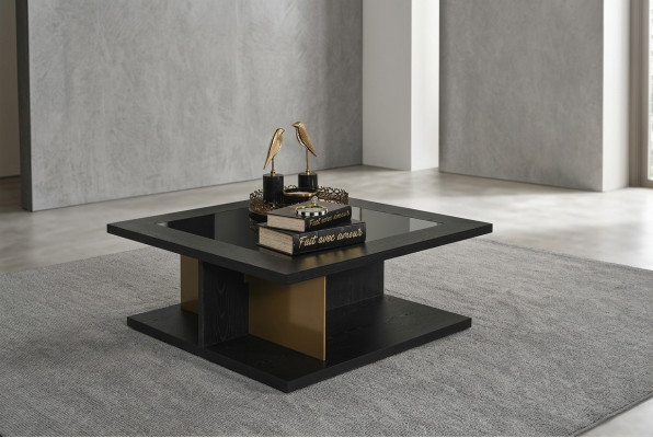 Mesa de café Muebles Mesa de lujo Mesa auxiliar Diseño moderno Mesas de sala de estar