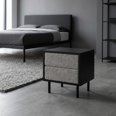 Dormitorio Mesita de noche Diseñador Consola de noche de lujo Muebles de madera de lujo nuevos
