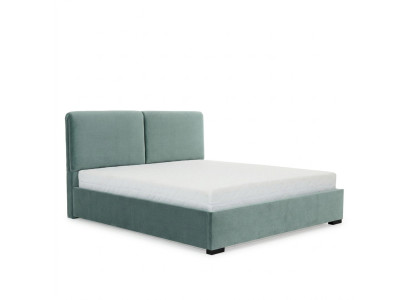 Diseñador de camas de dormitorio cama doble de lujo cama tapizada cama textil