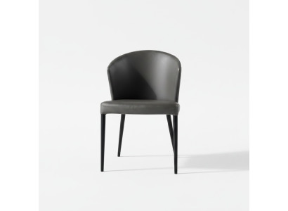 Silla de comedor negra Sillas de comedor de madera elegantes Muebles modernos
