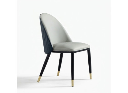 Silla de comedor gris claro Sillas de madera elegantes Sillones modernos nuevos