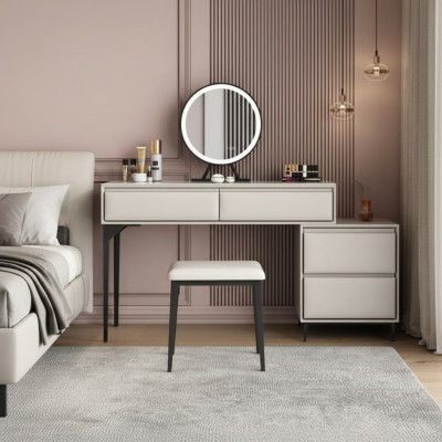 Dormitorio Muebles de madera Lujoso tocador Diseñador tocador