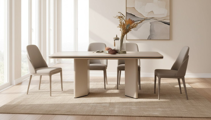 Comedor Mesa de comedor moderna Diseñador Mesas de madera Muebles lujosos de alta calidad