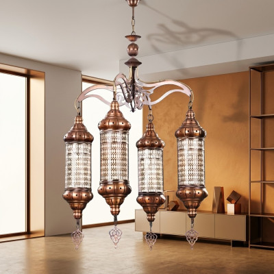 Lámpara de techo Lámpara colgante moderna Lámpara de techo Lujoso candelabro