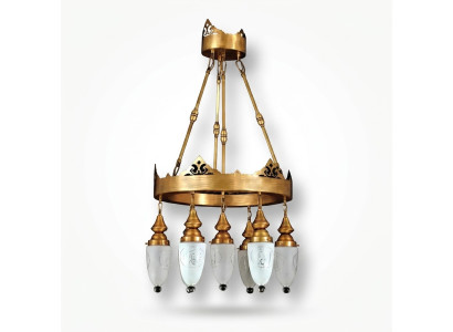 Lámpara colgante candelabro Lámpara de cristal Lámpara de techo Lámparas 60x125
