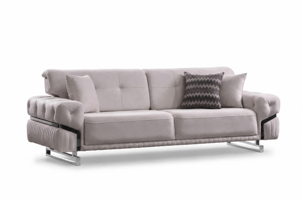 Sofá de tres plazas Muebles de salón Moderno Sofá tapizado Sofá de diseñador Muebles