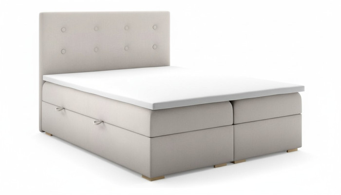 Dormitorio cama de lujo cama doble estilo moderno cama tapizada diseñador textil muebles