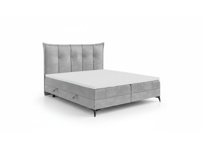 Diseño cama doble dormitorio textil muebles moderno lujo cama somier