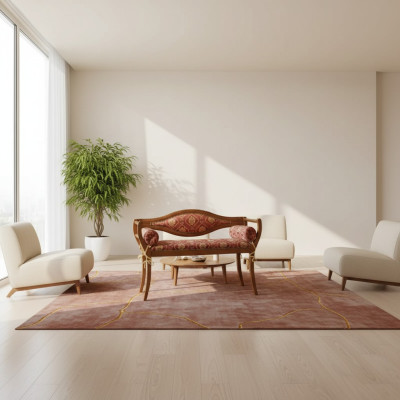 Clásico banco de asiento, banco de diseñador tapizado, banco acolchado para sala de estar, nuevo.
