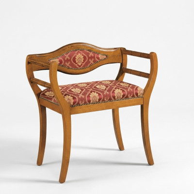 Silla Tapizado Asiento Diseñador Textil Silla tapizada Asiento Muebles de asiento Teléfono Banco