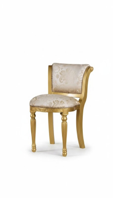 Silla de comedor con reposabrazos Clásica Nueva Diseño Mueble tapizado