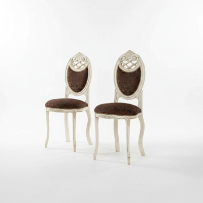 Silla de diseñador Silla clásica de comedor Muebles de lujo Nueva silla con respaldo