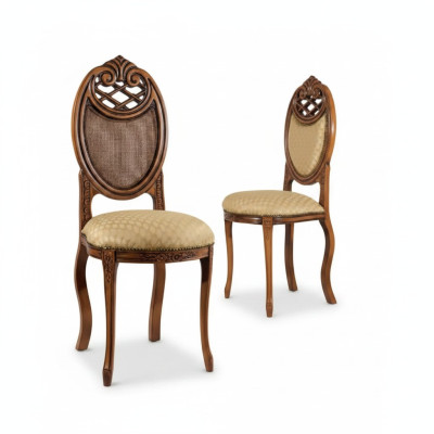Silla Muebles Diseño Sillón de tapizado, Silla de comedor Clásico Madera Bancos