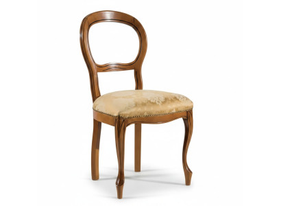 Silla de diseñador Silla de comedor clásica Silla tapizada Mueble textil