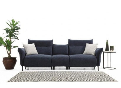 Sofá de diseño Sofá tapizado de salón Asiento Moderno Sala de estar Muebles de lujo