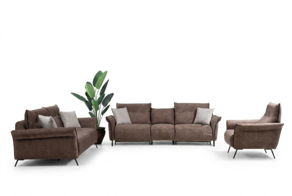 Conjunto Sofá Sofá Diseñador Moderno Conjunto de Lujo de Sala de Estar Silla Nueva