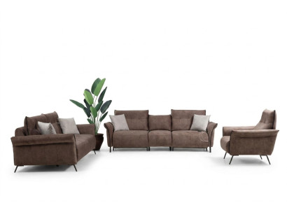 Conjunto Sofá Sofá Diseñador Moderno Conjunto de Lujo de Sala de Estar Silla Nueva
