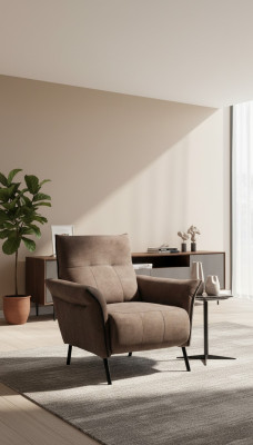 Sillón de lujo para sala de estar, nuevos muebles, asiento de diseñador, sillón tapizado moderno.