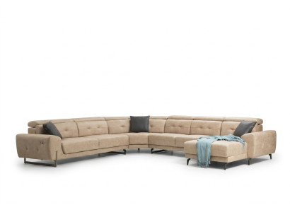 Sofá esquinero en forma de U Mueble de asiento Diseñador Mueble de asiento Sofá moderno Sofá Acolchado