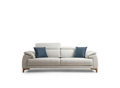 Sofá de tres plazas moderno y de lujo para salón, nuevo diseño de muebles tapizados.