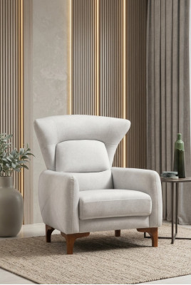 Silla de lujo Salón moderno Muebles de tela de diseño patchwork
