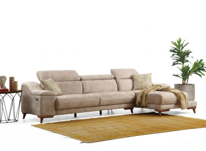 Sofá esquinero en forma de L diseño moderno salón sofá sofá sala de estar nuevos muebles.