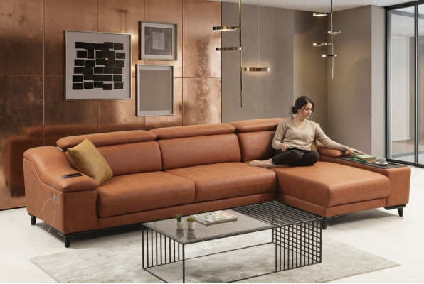 Sofá de esquina moderno para sala de estar en forma de L, sofá, conjunto de esquinas, muebles tapizados nuevos.