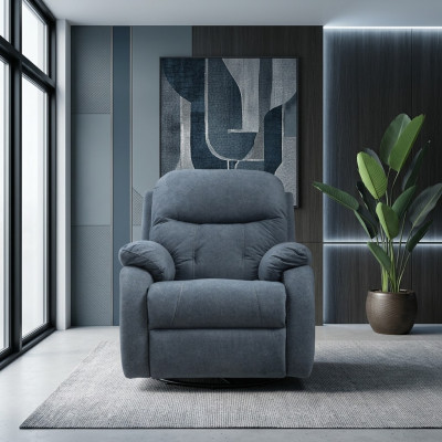 Sillón de lujo Muebles de asiento Sala de estar Relajarse Moderno Muebles Sillón tapizado