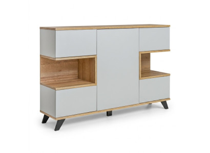 Mueble moderno blanco aparador salón nuevo lujo diseñador muebles de madera.