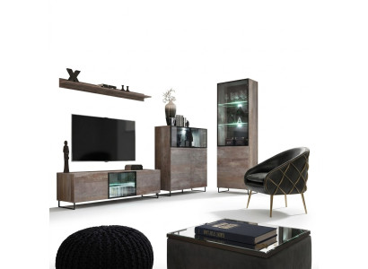 Juego de sala moderno TV stand diseño mobiliario vitrina nuevo muebles de madera
