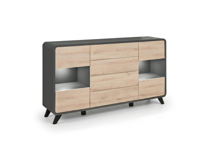 Cómoda moderna de lujo muebles de diseño en madera decoración salón nueva