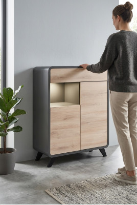 Vitrina de diseño para salón, muebles de lujo, armario nuevo moderno