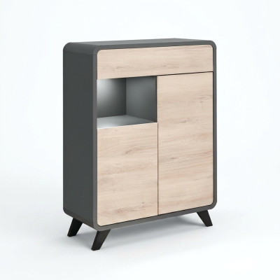 Vitrina de diseño para salón, muebles de lujo, armario nuevo moderno