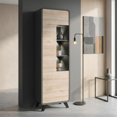 Vitrine Muebles de sala de estar Muebles de madera Lujo Moderno Armario Diseño Mobiliario
