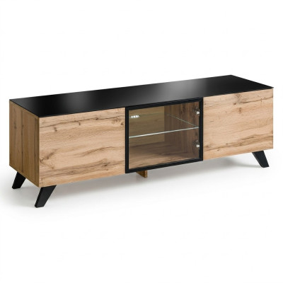 Diseño de soporte de TV Sala de estar Muebles de madera Lujo Moderno Mobiliario