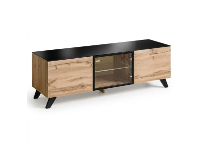 Diseño de soporte de TV Sala de estar Muebles de madera Lujo Moderno Mobiliario