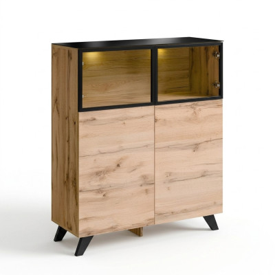 Vitrinen Wohnzimmermöbel Schrank aus Holz Luxusmoderne Einrichtung Design