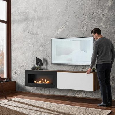 Soporte de TV Aparador Salón Madera Muebles de lujo Diseño moderno Nuevo