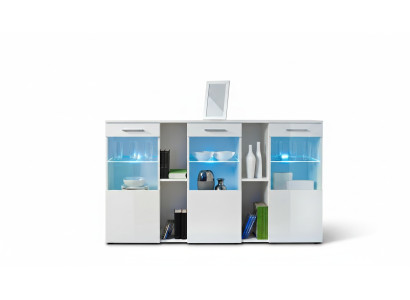 Diseñador Nuevo Comoda Blanco de lujo Salón moderno Muebles de madera