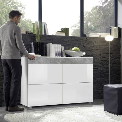 Cómoda de lujo muebles de diseño sala de estar Muebles de madera modernos nuevos