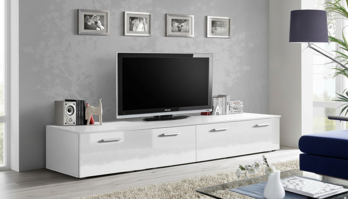 Soporte de TV muebles de lujo modernos para sala de estar, diseñados en madera.