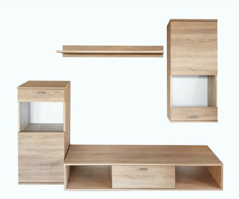 Mueble de salón moderno Vitrina Soporte de TV Estantes de pared Nuevos